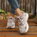 2026 New Comfortable Stylish Women's Shoes: Elegant Round-Toe Solid Color Sporty Casual Shoes For Spring And Autumn_vogvips.com