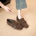 Baroque Carved Small Leather Shoes Women's Brock Loafers Single Shoes_vogvips.com