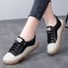 Genuine Leather White Shoes Women In The Spring And Summer Of 2025 Korean Version Hollowed Out Women's Shoes. Soft Sole_vogvips.com