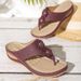 New Fahionable Roman Flat Bottom Large Size Thick Sole Shoe For Summer Travel, Wearing Caual Sandal And_vogvips.com