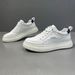 Top Layer Cowhide Brand New Leather Casual Board Shoes, Men's Thick Soled Versatile And High-End Sports Trendy Shoes_vogvips.com