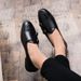 TerraStride 2025 Spring Hairstylist British Style Loafers Shiny Leather Shoes_vogvips.com