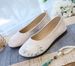 Flat Ingle Embroidered Women' Hoe, 2025 Spring And Autumn New National Style Foret Women' Shoe, Tea Clothing_vogvips.com