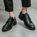 Cross-Border New Business Large Size For Men European And American Fashion Formal Professional Monk Korean Leather Shoes_vogvips.com