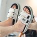 Men's Outdoor Slippers Thick-Soled Non-Slip Soft Bottom Hook Loop Sandals Comfort Summer Beach Flip Flops For Home_vogvips.com