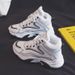 Dad Women New Winter Sports Versatile Casual Cotton Shoes High Top Plush Warm Snow Boots_vogvips.com