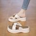 Summer Sandals Women, Niche 2025 New Model, Thick-soled Sandals, Soft-soled Women's Slippers, Non-slip And Suitable For_vogvips.com
