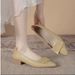 Pointed-toe High-heeled 2026 New French Style Soft Leather Elegant Versatile Chunky Heel Shallow Women's Shoes_vogvips.com