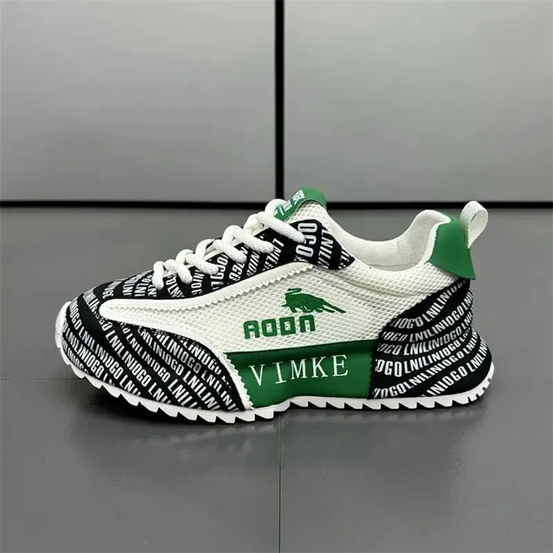 Men Handsome Good-looking Sneakers New Mesh Breathable Athleisure Versatile Shoes Red Free Shipping_vogvips.com