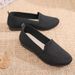 Spring Summer Old Beijing Cloth Women, Breathable Mesh Shoes, Non-Slip Flat For Middle-Aged And Elderly Mothers,_vogvips.com