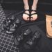 Women's Summer Slip-On Sandals - Lightweight PU Upper With Non-Slip EVA Sole, Comfortable & Stylish Casual Footwear For Daily Wear_vogvips.com