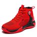 Breathable Mesh Basketball Shoes For Men, High-top Sports Non-slip, Wear-resistant, Lace-up Men's Shoes, Comfortable And_vogvips.com