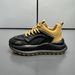 2025 Summer New Style Trendy Thick Soled Increased Anti Slip Wear Resistant Casual Versatile Breathable Men's Dad Shoes_vogvips.com