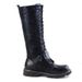European Warm Series Punk Rock Long High Tube Men's Leather Skull Iron Chain Lace-up Cowboy Thick Sole Trendy Stage Martin Boots_vogvips.com