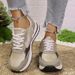 2025 Autumn New Flat Bottomed Breathable Sports Women's Sports Shoes Niche Casual Comfortable Height Increasing Women's_vogvips.com