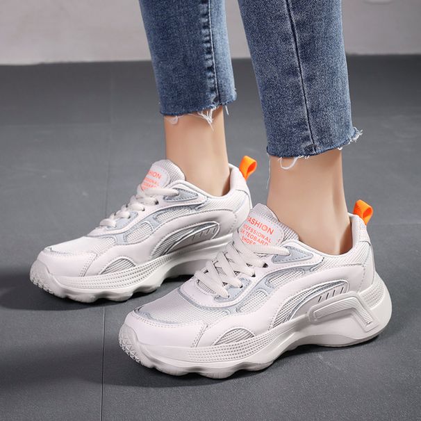 Spring Mesh Women's New Soft Sole Casual Breathable Sports Running Jogging Tourism Shoes_vogvips.com