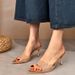 Women's Embroidered Open-Toe High Heel Sandals - 10cm Stiletto Lace-Up Fashion Summer Shoes_vogvips.com