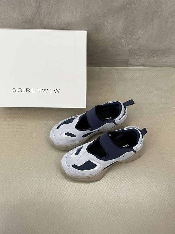 TWTW Slip-On SGIRL Breathable Thick-Soled Mary Jane Shoes For Women 2026 Summer Retro Versatile Sporty Cute Flats_vogvips.com