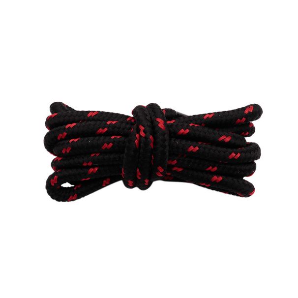 Kurokin Classic Two Tone Twill Double Twill Round Laces, 0.45cm, Suitable For Casual Shoes, Chunky Sneakers, Hiking Boots._vogvips.com