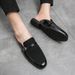 Outdoor Breathable Half For Men Slide Slipper Brand Designer Mens Casual Shoes Italian Loafers Big Size 38-48_vogvips.com