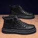 European Warm Series Autumn New High-top Martin Boots Men's Trendy Versatile Non-slip Wear-resistant Casual Leather Work Shoes_vogvips.com