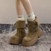Petite Two-Way Motorcycle Martin For Women 2025 Autumn New Thick-Soled Height-Increasing Melad Slimming Short Boots_vogvips.com