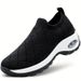 New Cross-border Women's Foreign Trade, Simple, Stylish, Comfortable Sneakers, Fashionable Slip-on Socks With Multiple_vogvips.com