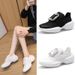 Nana New Ouyang RV Rhinestone Women Thick Sole Spring Summer 2024 Sneakers Square Buckle Dad Shoes 2025 Popular_vogvips.com