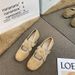 Inner Height Increase 5CM New Chinese Flower Cross With Shallow Mouth Single Shoes Suede Thick Sole National Style Mary Jane Women's Shoes_vogvips.com