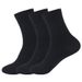 Women's mid-tube socks Solid color loose stockings soft cotton socks wicking casual socks for women_vogvips.com