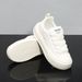 Men's Trendy Platform White Sneakers Breathable Casual Height Increasing Dad Shoes Spring Autumn Style 8873_vogvips.com