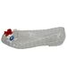 Korean Shoe Flower Jelly Shoe Accessories Hole Shoes Crystal Shoes Decorative Pink Fringed Flower Decorative Shoe Buckle_vogvips.com