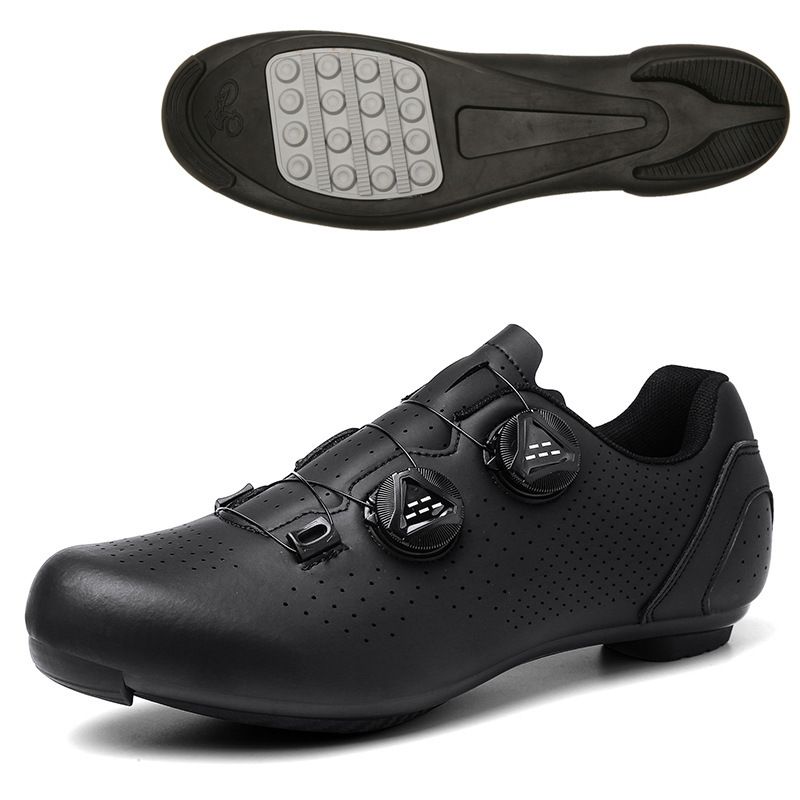 New Unlocked Cycling Shoes Men's Road Bike Lock Shoes Breathable Bike Shoes Unlocked Mountain Bike Shoes_vogvips.com