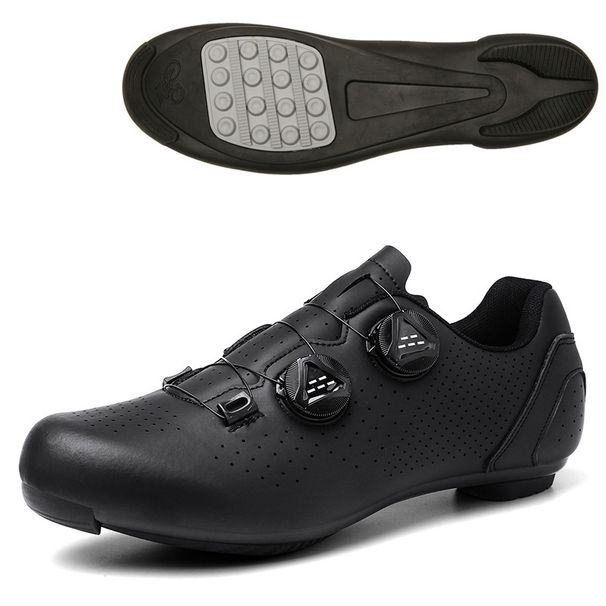New Unlocked Cycling Shoes Men's Road Bike Lock Shoes Breathable Bike Shoes Unlocked Mountain Bike Shoes_vogvips.com