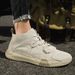 Men's Shoes Medium Tube Casual Cotton Boots Sports Labor Work Retro Martin Boots Men_vogvips.com