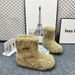 Inner Height Increase Lamb Sheep Baa ~ Furry For Women Wool Lined Winter New Short Birkens Tock Cotton Shoes Snow Boots_vogvips.com