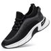 Casual Men's Shoes Flying Woven Mesh Shoes Walking Inner Heightening Shoes Mesh Outdoor Sports Shoes_vogvips.com