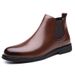 Autumn Winter Fleece-Lined Martin Men's Shoes Wear-Resistant Work Boots Rubber Outdoor Hiking Large Size 38-4_vogvips.com