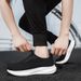 Green Knit Men's Summer Sneakers Lightweight Outdoor Running Shoes For Man Lace-up Casual Sports Shoes Man Zapatillas De Hombre_vogvips.com