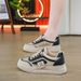 Trendy Muffin Thick-soled Little White Shoes Women's Casual Sports Shoes Breathable Non-slip Board Shoes_vogvips.com