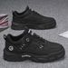 Autumn Men's Breathable Work Shoes, Trendy Versatile Martin Boots For Men, Thick-Soled Sports Sneakers_vogvips.com