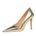 3391-7 Style Banquet Thin Heels, Shallow Mouth, Pointed Metal, Super High Heel Single Shoes, Women's Shoes_vogvips.com