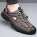 Hollow Men's Sandals With Soft Sole 2025 Summer New Vietnam Roman Leisure Beach Cave Hundred Pagoda Baotou Leather Shoes_vogvips.com