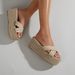 Women's Shoes Summer New Thick Soled Wedge Heeled Sandals For Women Summer Outdoor Wear Daily All Match Height Increasing Shoes_vogvips.com