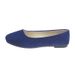 2025 Spring Autumn Square Toe Fashion Flat Korean Style Suede Shallow Mouth Single Women Shoes Large Size Foreign Trade_vogvips.com