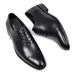 Euro Step Spring And Autumn Style Youth British Pointed Business Formal Genuine Leather Men's Oxford Single Wedding Shoes_vogvips.com
