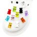 Resin Bear Cute Shoe Buckle Shoes Flower Cartoon Garden Shoe Accessories Gift_vogvips.com