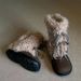 Vintage Thick-Soled Brown With Fleece Lining, Women's Short Boots, Winter 2025 Warm Fur Shoes, New Snow Boots_vogvips.com