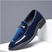 Men's Leather Slip-On Dress Shoes British Style Comfort Formal Shoes Large Size_vogvips.com