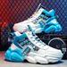 Men’s Shoes new breathable youth basketball sports shoes casual thick soled sneakers high top dad fashion shoes_vogvips.com